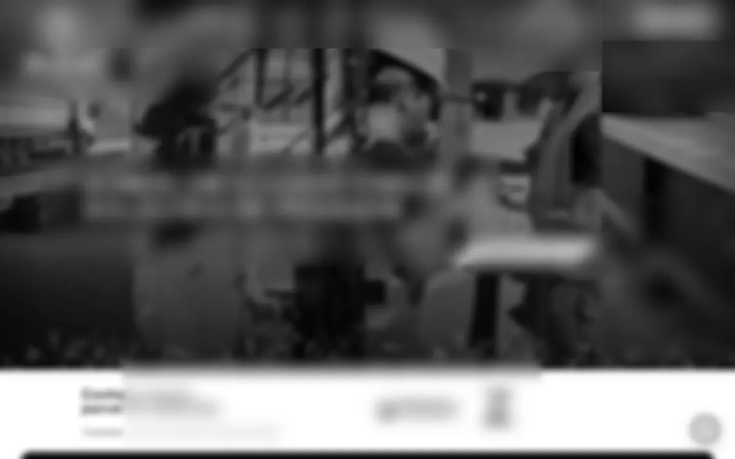Primeira tela do site antigo: colagem de fotos escuras com slogan sobreposto.